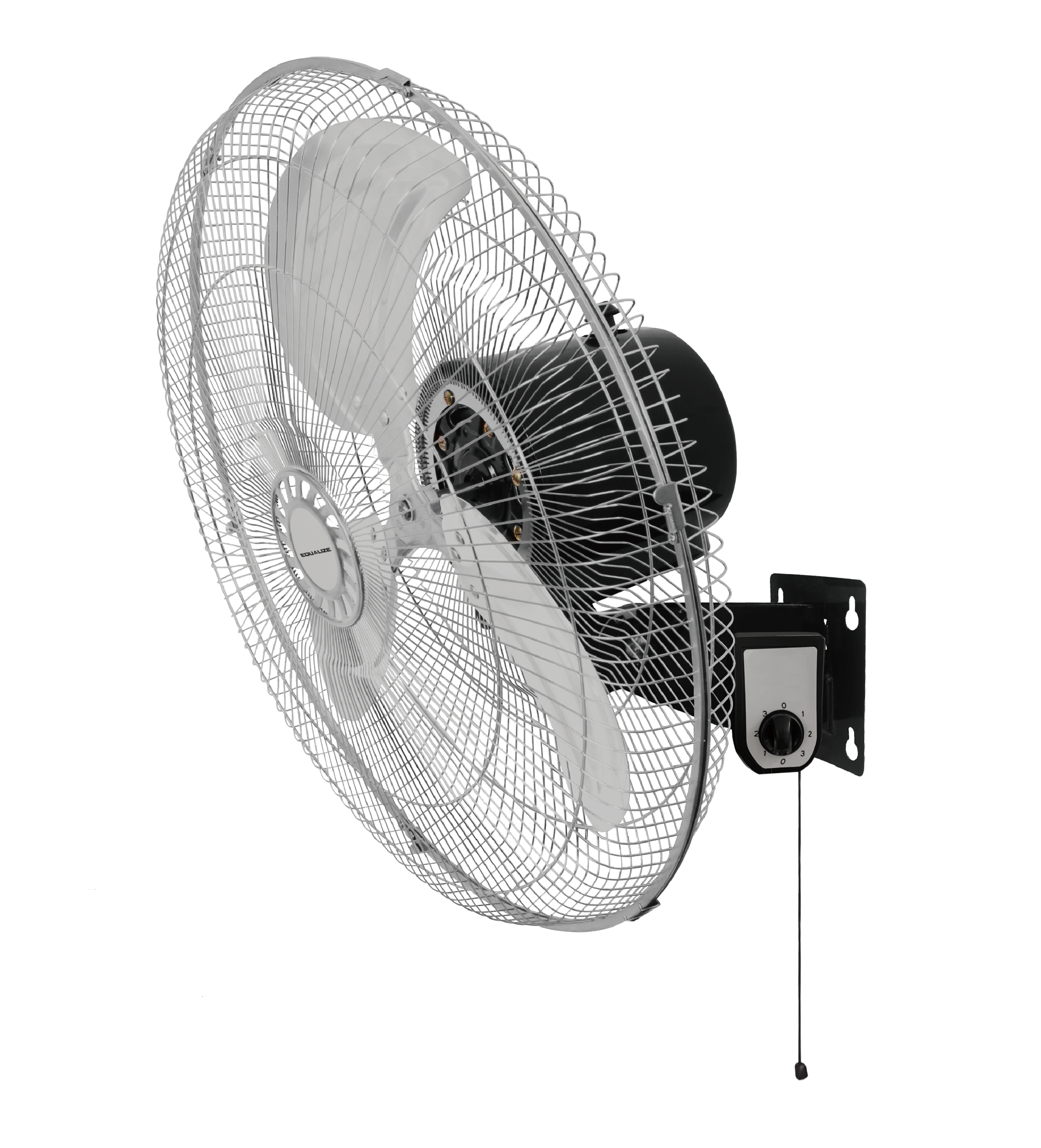 Ventilador de pared industrial EQUALIZE 45 cm 80W (Caja 2 uds)