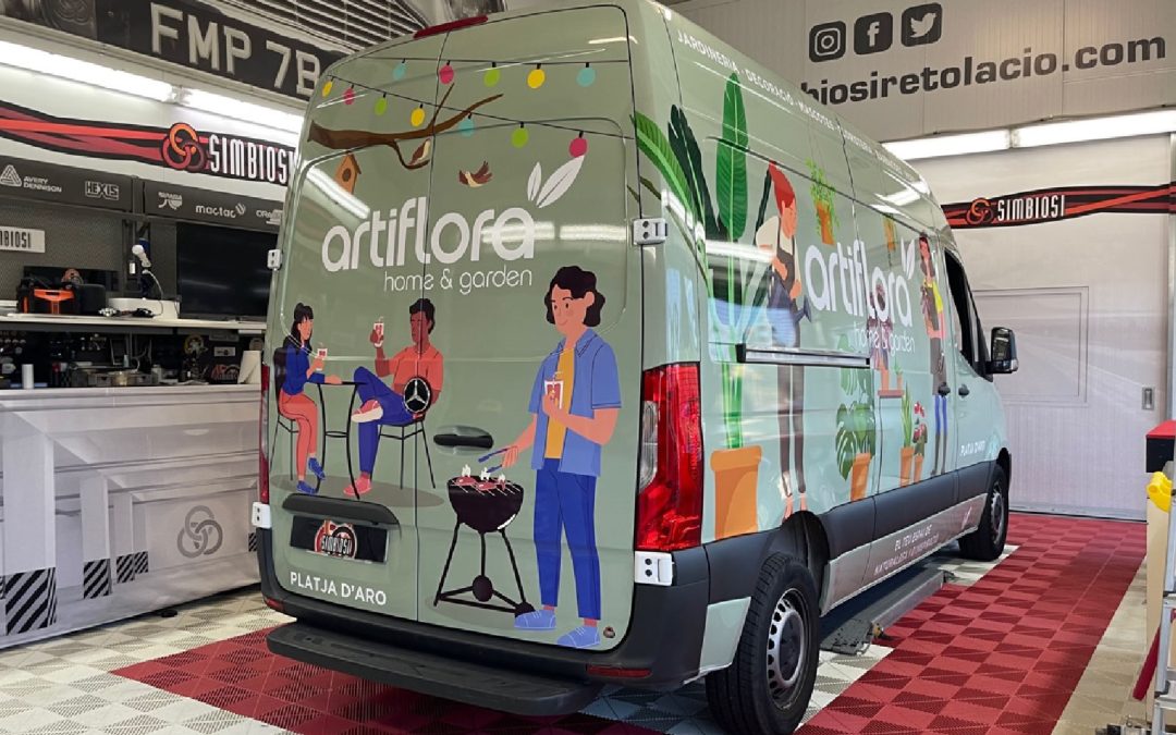 Car wrapping — Artiflora